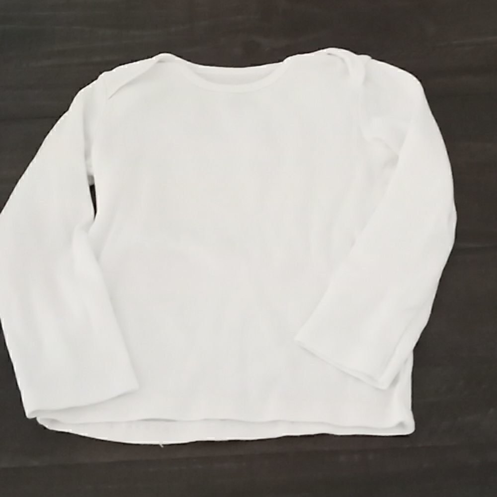 Carter's 24 months long sleeve white t